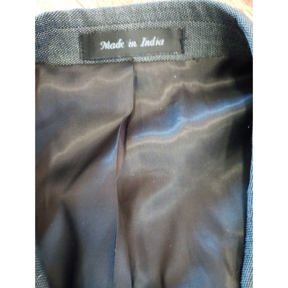 LAUREN RALPH LAUREN Mens Size 42L Charcoal Grey Wool‎  Blend Blazer - Picture 2 of 9